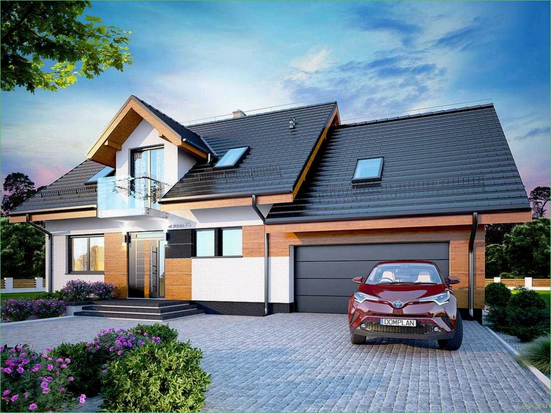 Дом с гаражом: идеальный дизайн для комфортной жизни