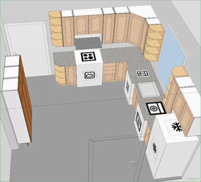 Как правильно расставить мебель на кухне для оптимального использования пространства