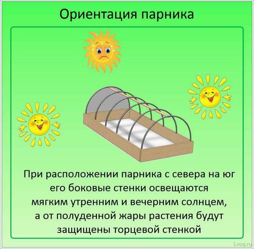 Как определить правильное расположение теплицы на участке