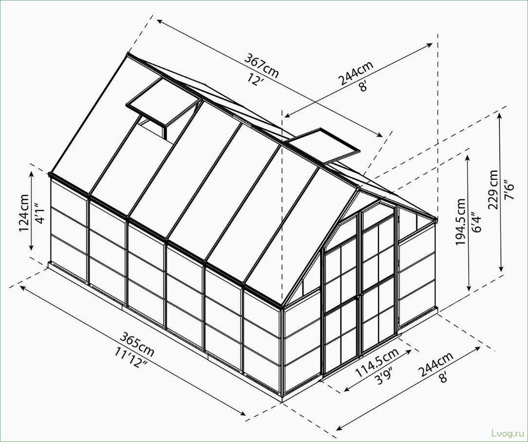 Размеры теплицы — факторы, влияющие на выбор