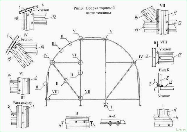 Теплица «Урожайная»: описание и инструкция по сборке