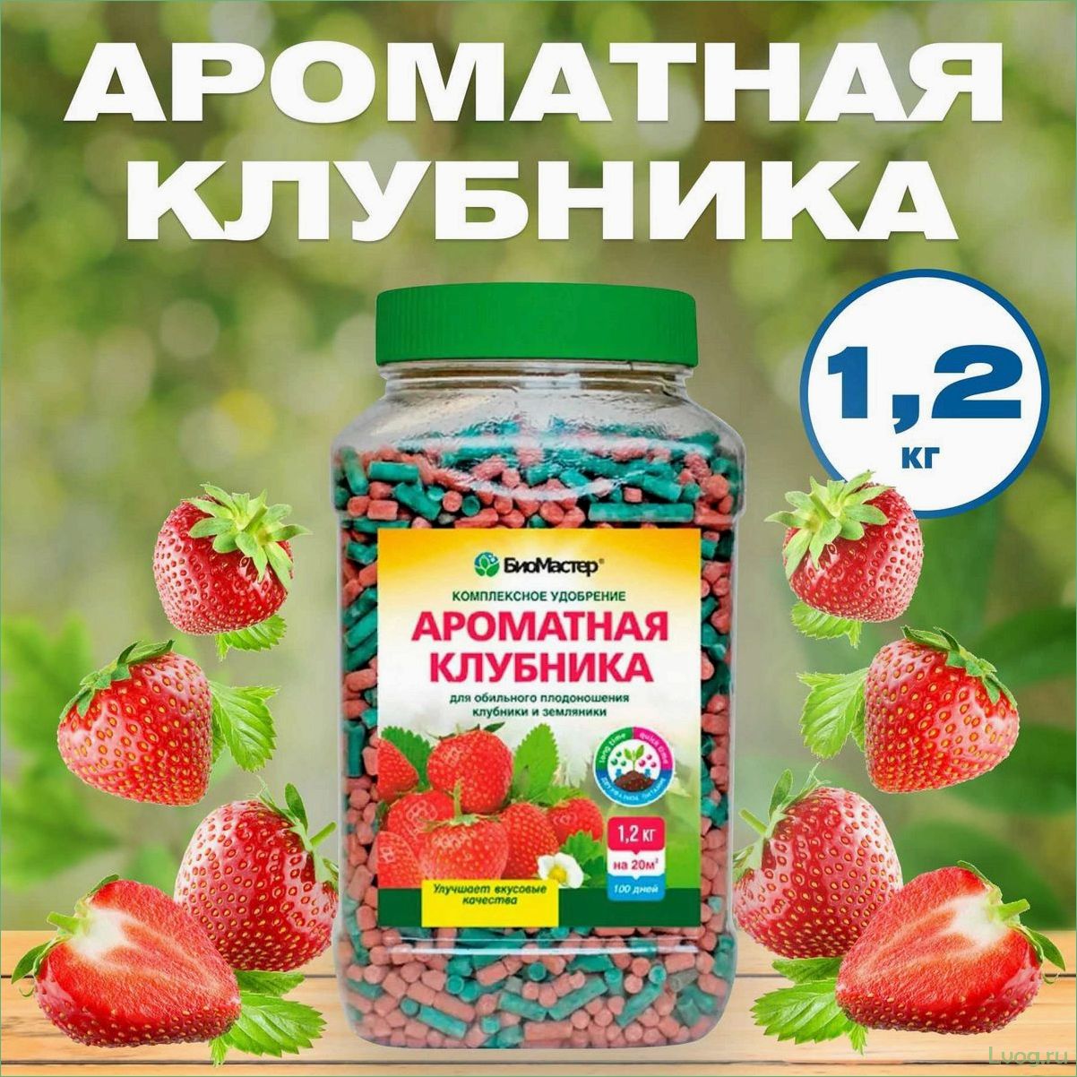 Удобрение БиоМастер Ароматная клубника: инструкция по применению и отзывы