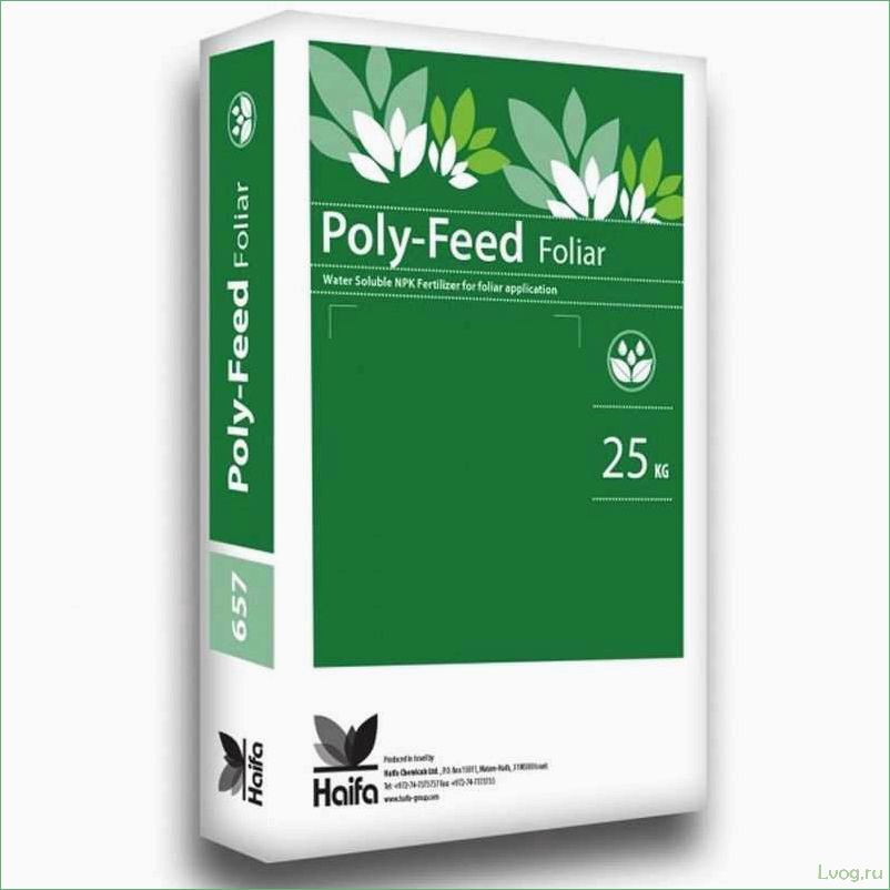 Удобрение Поли-Фид (Poly-Feed) (19-19-19+1 MgO+МЕ): состав, преимущества и применение