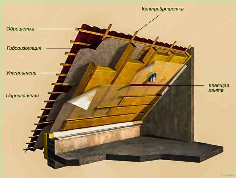 Утепление мансарды изнутри — выбор материала и порядок работ