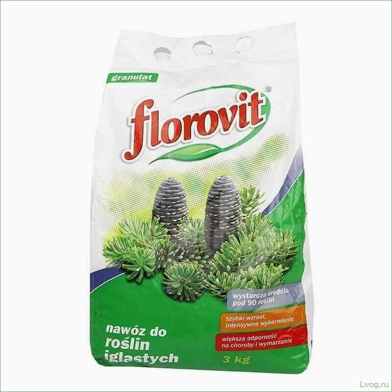 (удобрение, флоровит, florovit, хвойных, растений) Удобрение Флоровит (Florovit) для хвойных растений: особенности применения и результаты