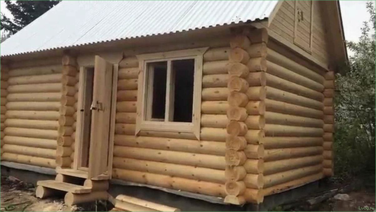 (баня, бревна, плюсы, минусы, этапы) Баня из бревна: плюсы, минусы, этапы постройки