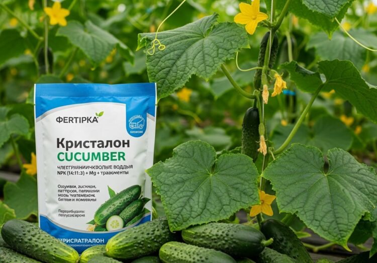 Удобрение Фертика Кристалон для огурцов
