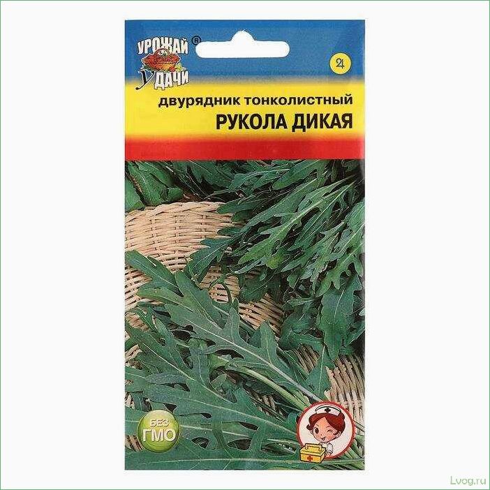 Двурядник тонколистный (Рукола дикая) Рокет: сортовые особенности, выращивание и использование