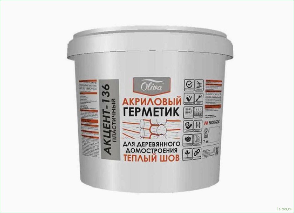 (акриловые, герметики, дерева, свойства, особенности) Акриловые герметики для дерева — свойства и особенности применения