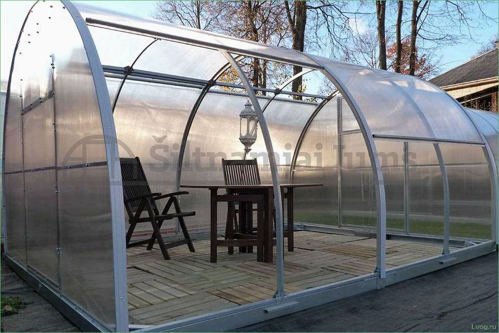 (теплицы, тюльпан, открывающимися, боками, сдвижной) Теплицы «Тюльпан» с открывающимися боками и сдвижной крышей