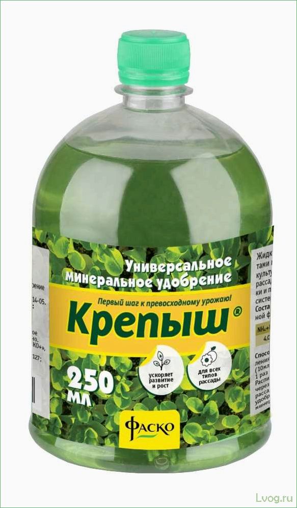 (удобрение, крепыш, органоминеральное, фаско, эффективный) Удобрение Крепыш органоминеральное Фаско: эффективный способ повышения урожайности