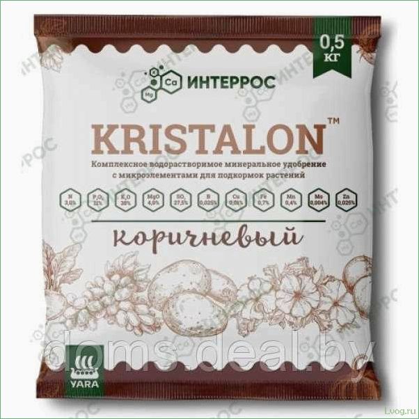 Удобрение Кристалон красный Kristalon Yara — преимущества и применение