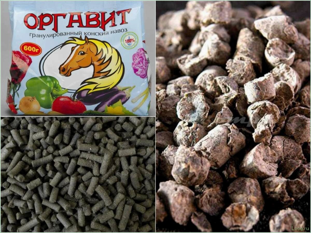 Удобрение Оргавит Куриный помет гранулированный: эффективное средство для повышения урожайности