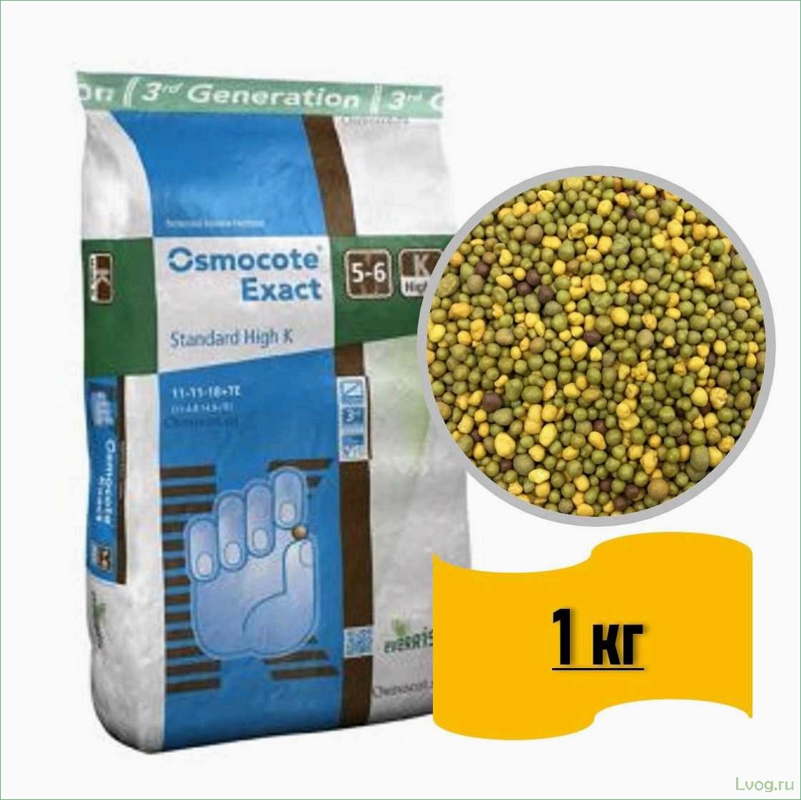 (удобрение, осмокот, экзакт, стандарт, полный) Удобрение Осмокот Экзакт Стандарт Хай К 5-6: полный обзор и рекомендации