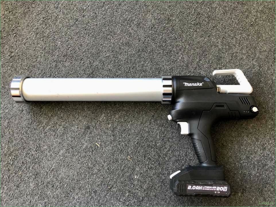 Аккумуляторный пистолет для герметика: как выбрать лучший