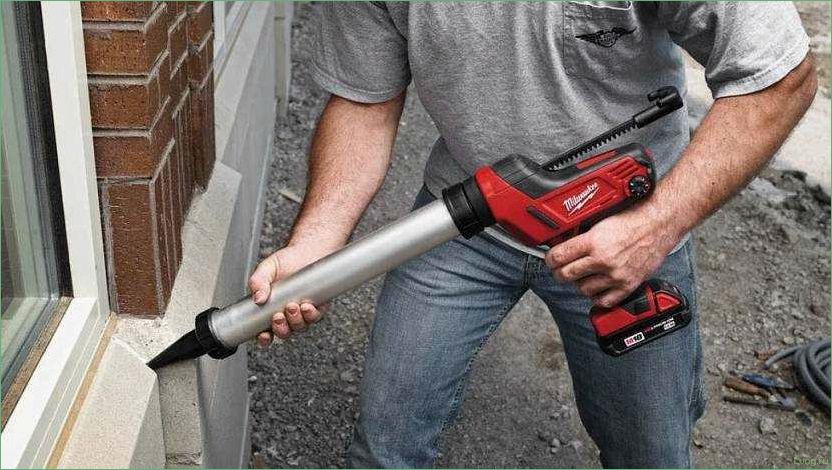 Аккумуляторный пистолет для герметика: как выбрать лучший