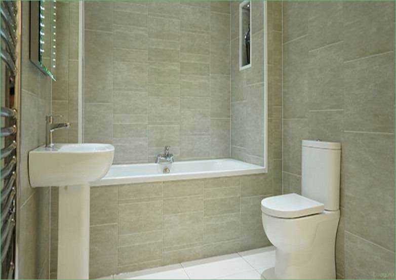 Альтернативы плитке для отделки ванной комнаты