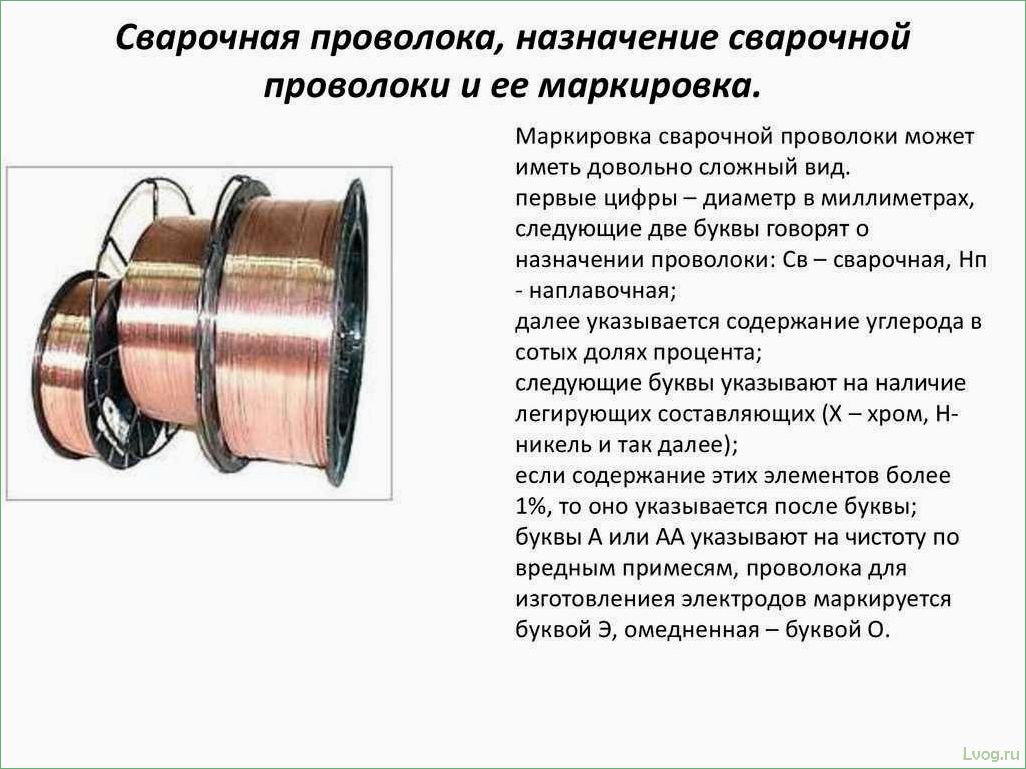 (выбрать, сварочную, проволоку, основные, типы) Как выбрать сварочную проволоку: основные типы и классификация