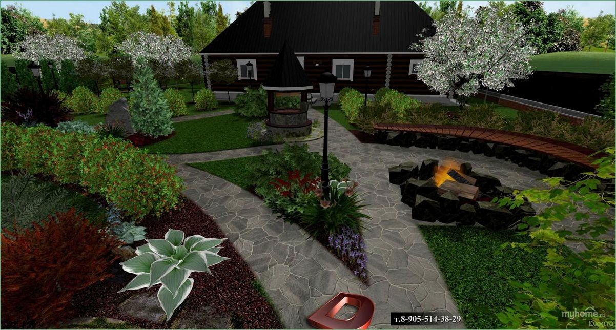 Модный ландшафтный дизайн прямоугольного участка: идеи и тренды