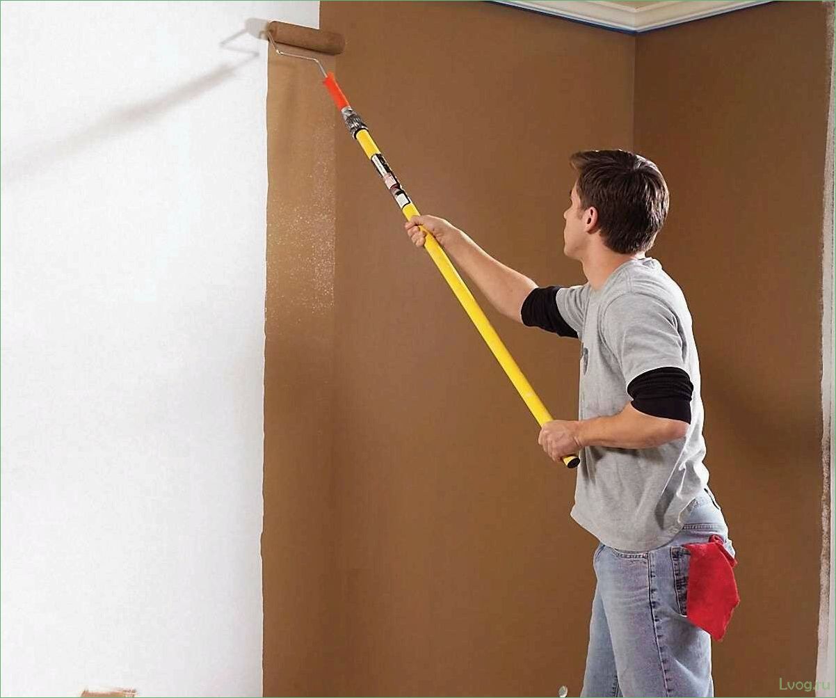 (покраска, стен, подготовка, выполнение) Покраска стен: подготовка и выполнение