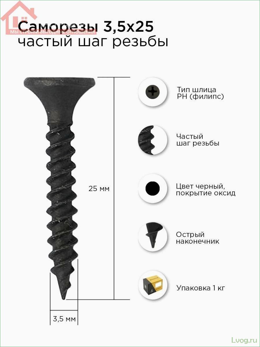 Разнообразие и применение саморезов по металлу: отбор лучших моделей и советы по выбору