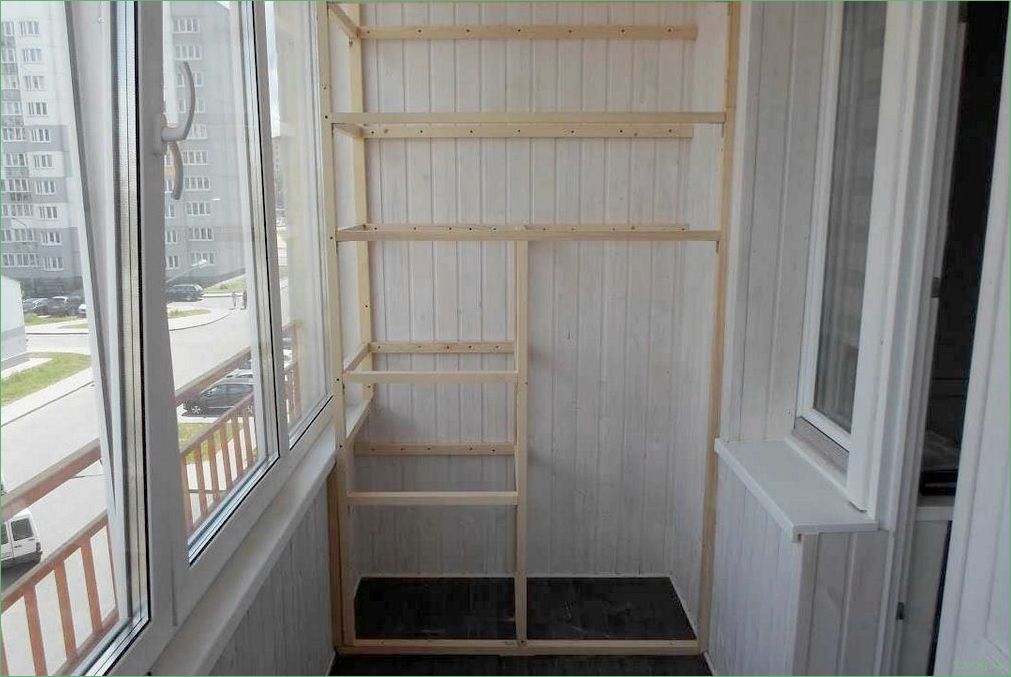 Шкаф на балкон или лоджию своими руками: полезные советы и идеи