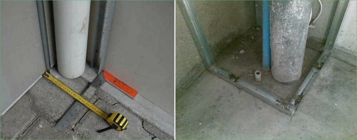 (строим, короб, труб, гипсокартона, туалете) Строим короб для труб из гипсокартона в туалете