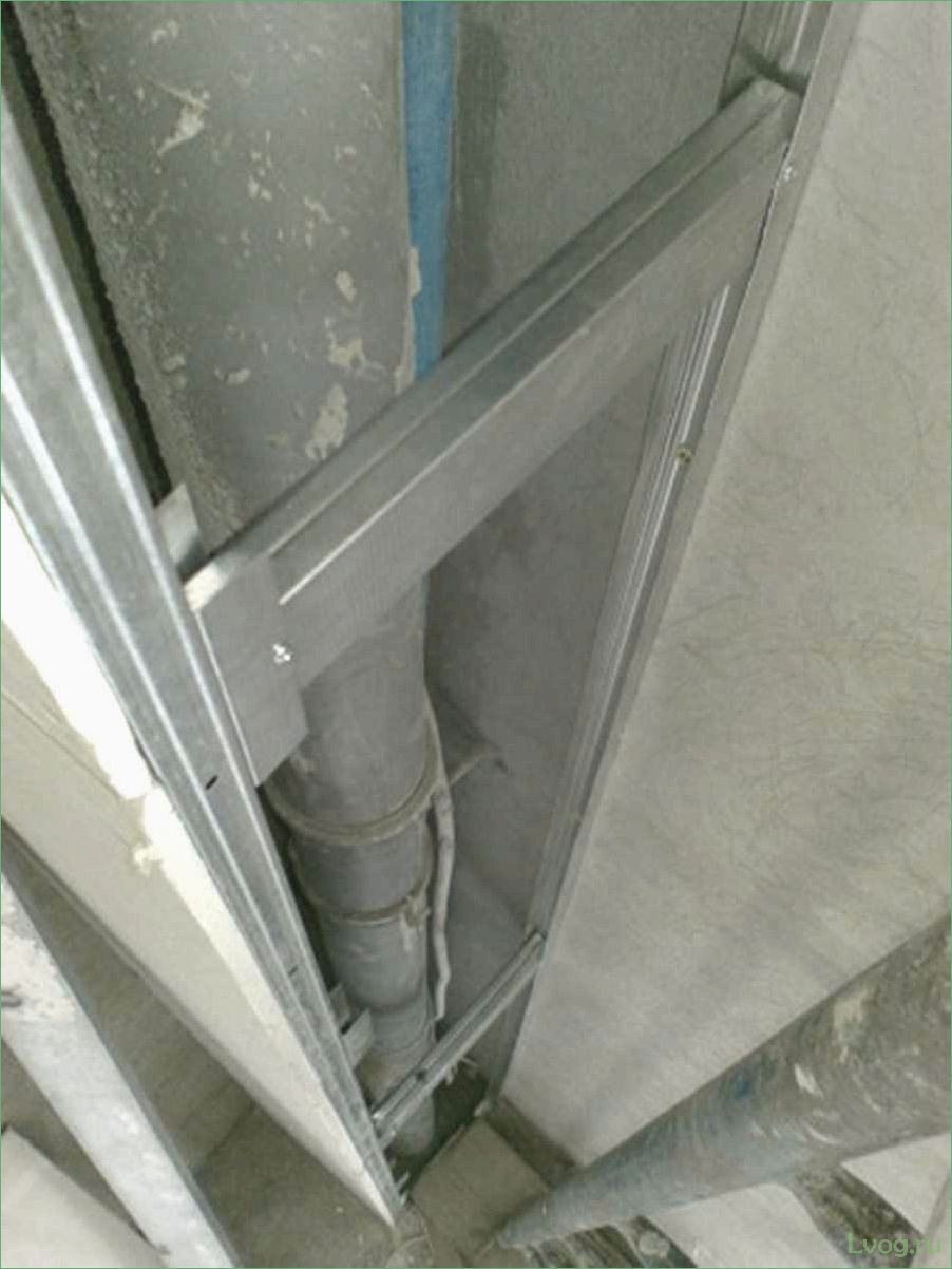 (строим, короб, труб, гипсокартона, туалете) Строим короб для труб из гипсокартона в туалете