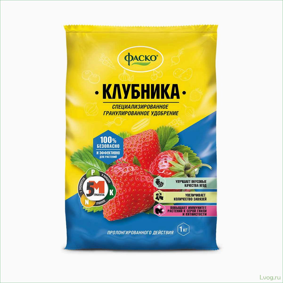 (удобрение, фаско, клубники, органоминеральное, питание) Удобрение Фаско для клубники: органоминеральное питание для богатого урожая