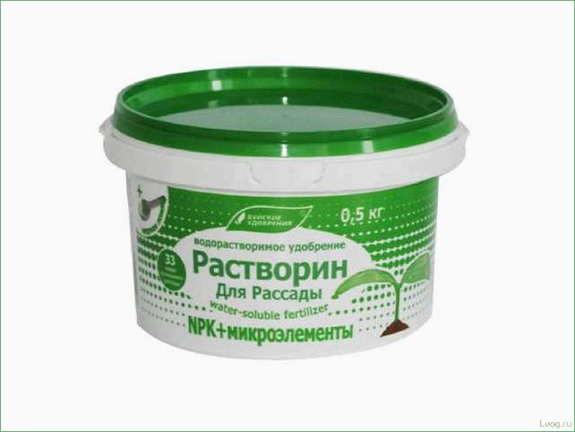Удобрение Растворин Марка Б 18 6 18 МЭ — полный обзор и рекомендации