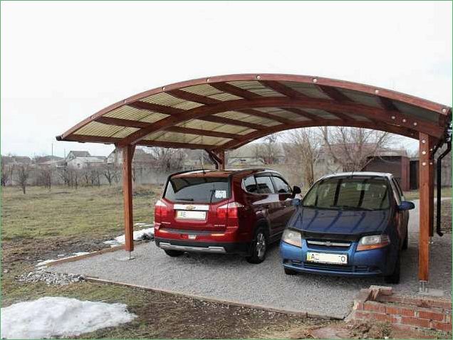 Навесы на две машины: полное руководство для выбора и установки