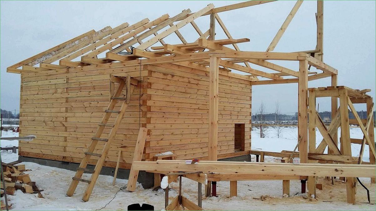 Стропила на баню: основные принципы выбора и монтажа