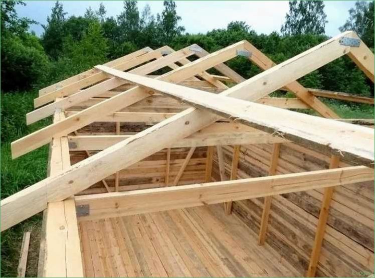 Стропила на баню: основные принципы выбора и монтажа