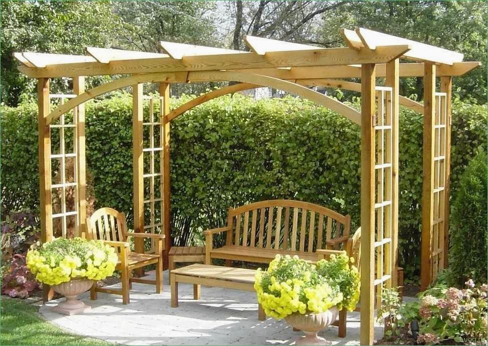 Что такое беседки-перголы и какие виды они имеют?