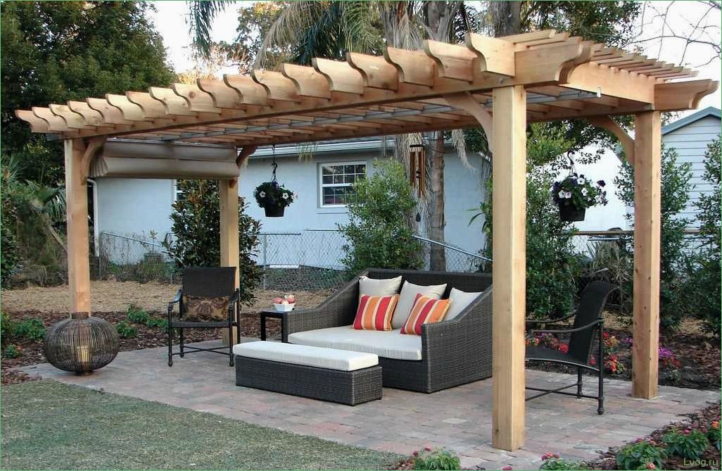 Что такое беседки-перголы и какие виды они имеют?