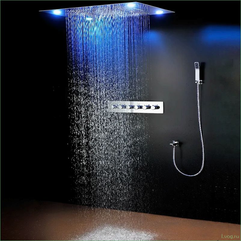 Что такое душ впечатлений и какой он бывает