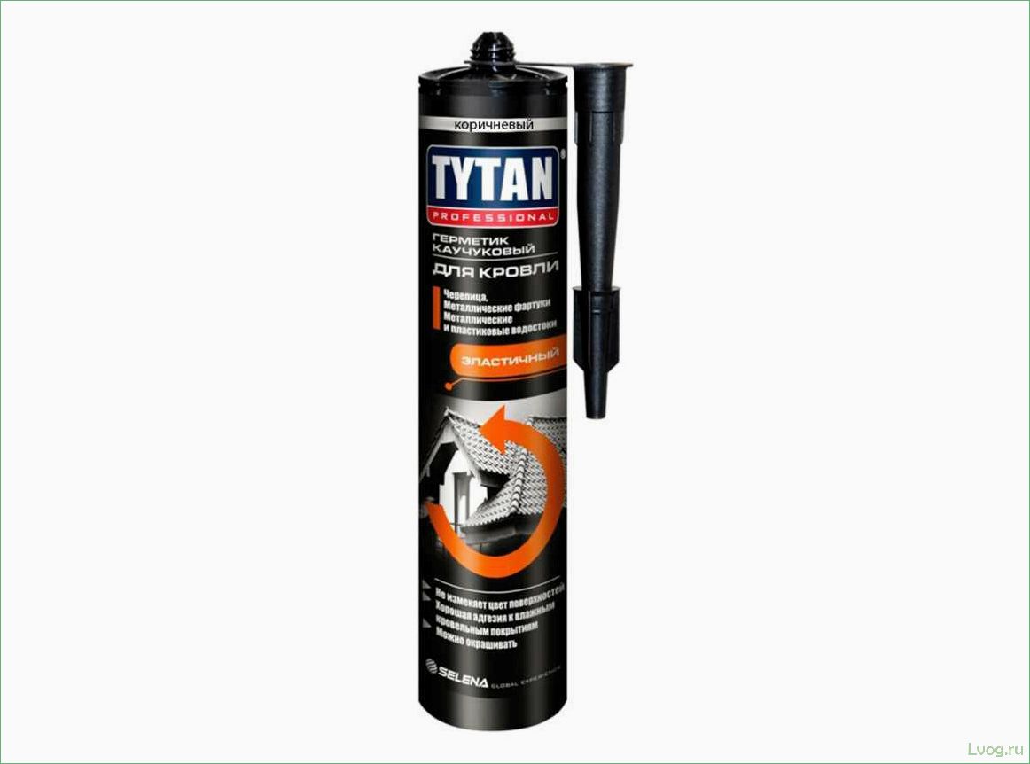 Герметики Tytan Professional — виды и характеристики