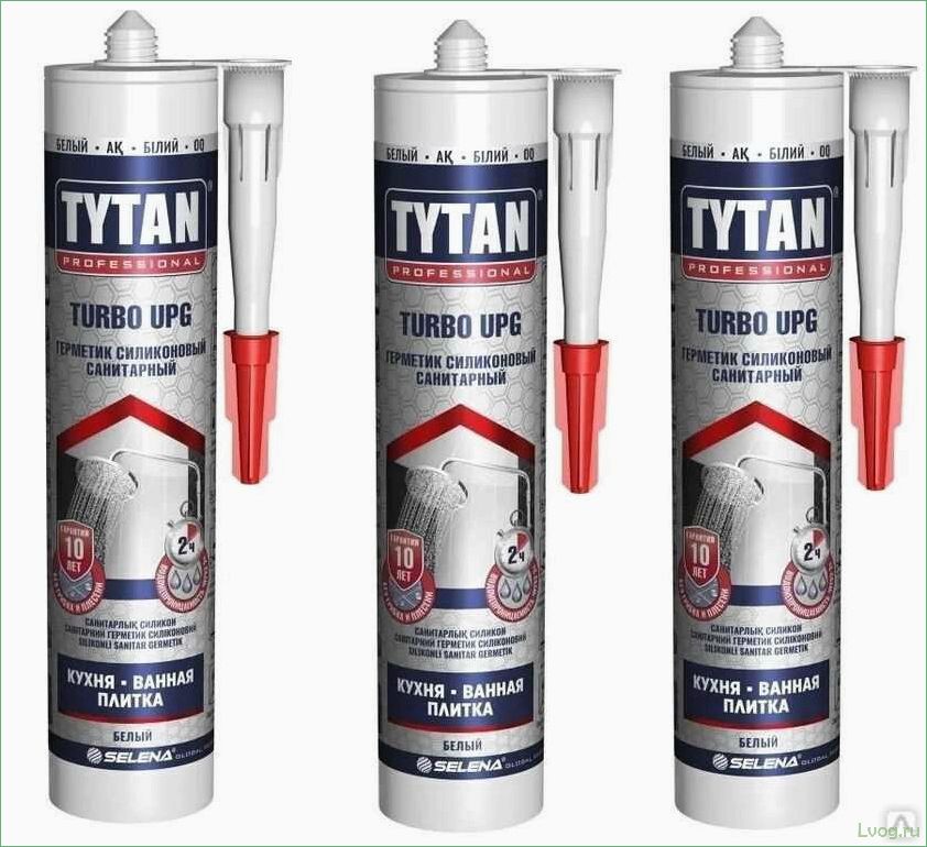 Герметики Tytan Professional — виды и характеристики