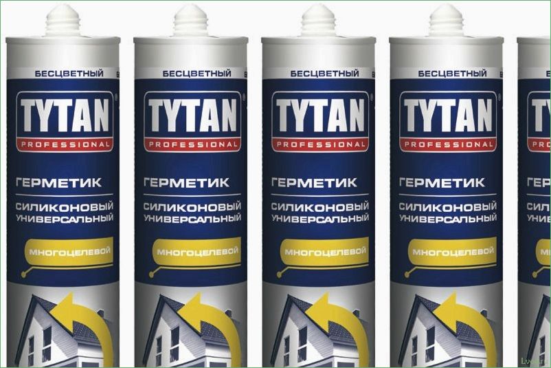 Герметики Tytan Professional — виды и характеристики