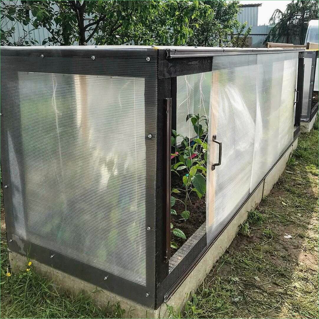 Изготовление огуречника из поликарбоната: пошаговая инструкция