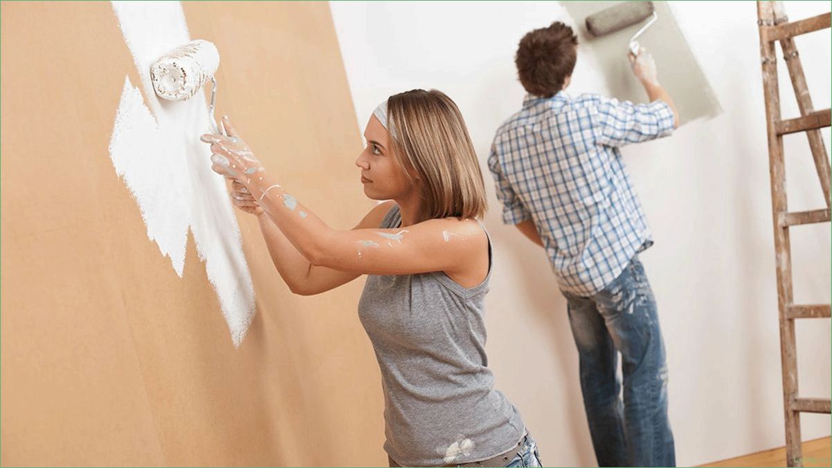 Как покрасить стены в квартире — делаем ремонт своими руками