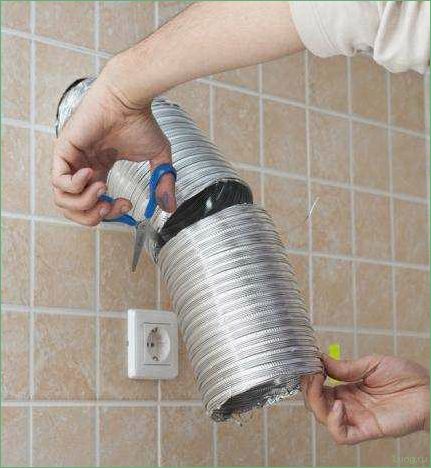 Гофрированные воздуховоды — виды и правила установки