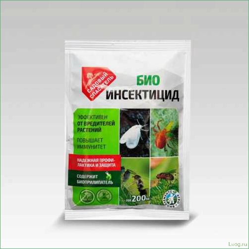 Препарат Био Инсектицид Садовый спасатель — эффективное средство от вредителей в саду
