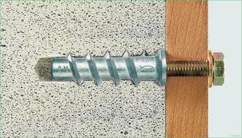 Разнообразие и крепление анкерных дюбелей: советы и рекомендации