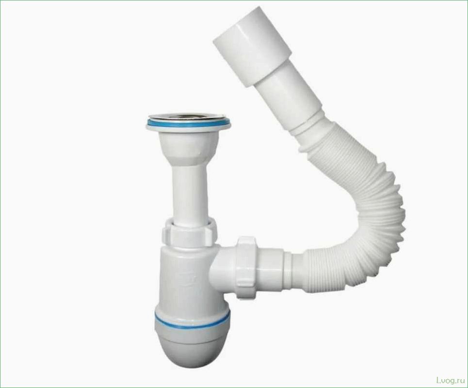 Советы по выбору сифона для мойки на кухню