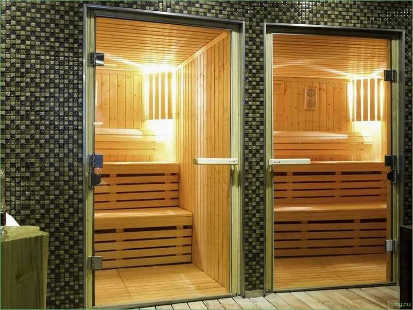 Стеклянные двери для бани — все плюсы и минусы