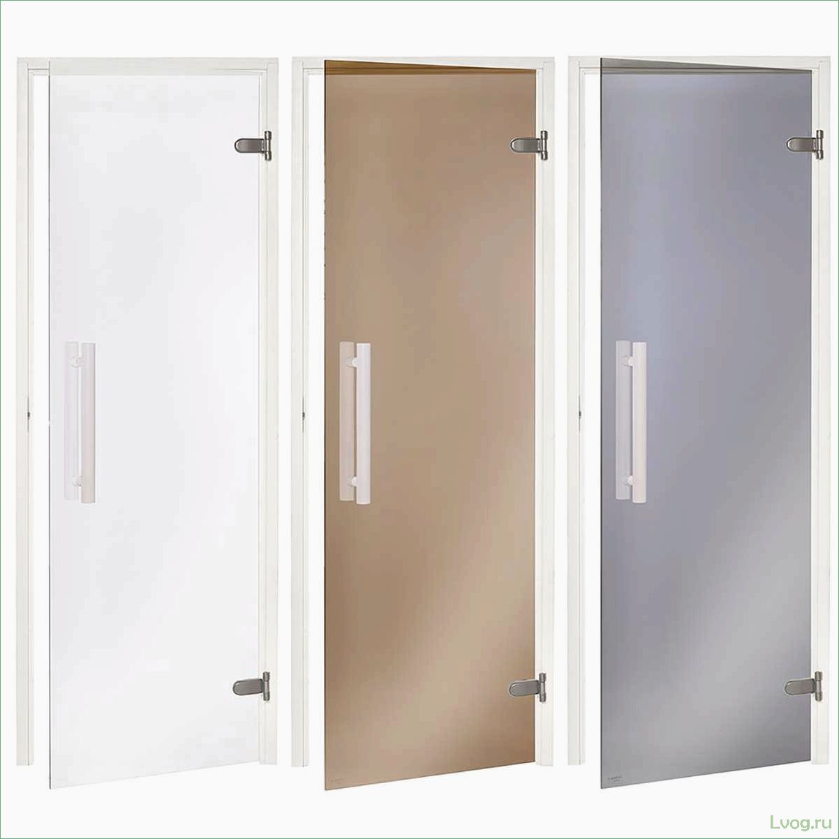 Стеклянные двери для бани — все плюсы и минусы