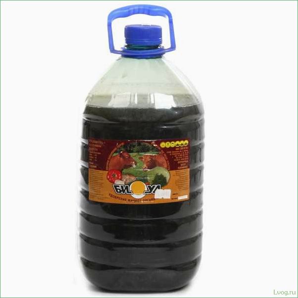 Удобрение БИУД жидкое органическое конский навоз: преимущества и применение