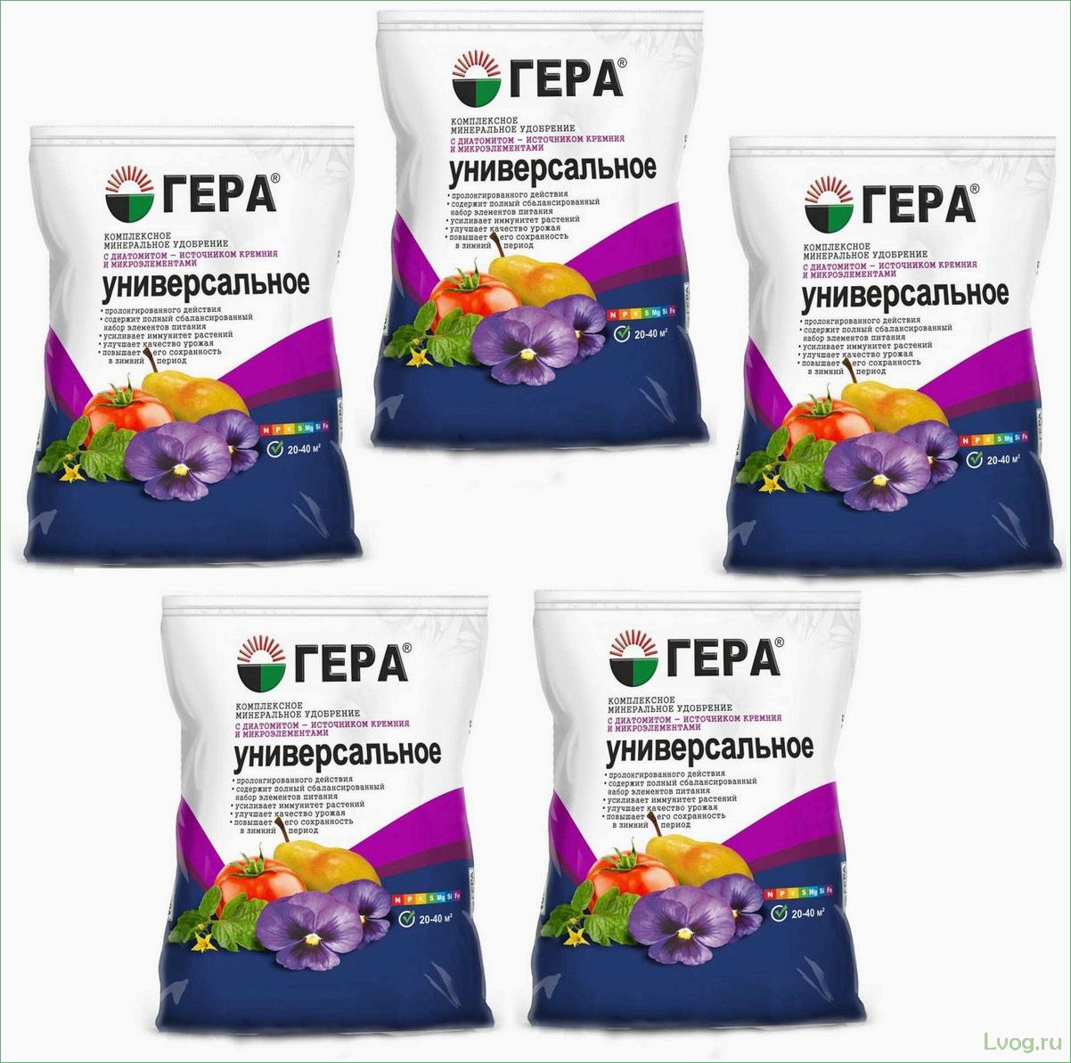 Удобрение Гера Универсальное с диатомитом: преимущества и применение