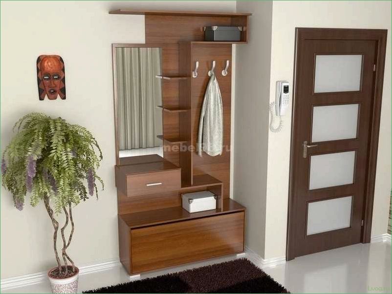 Выбор малогабаритных прихожих для небольшого коридора